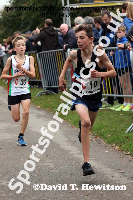 Boys under-13s ERRA Road Relays, Sutton Coldifield, Birmingham. Photo: David T. Hewitson/Sports for All Pics